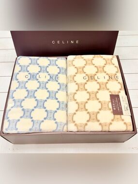 NEW Celine Fleece Blanket- 
Deadstock
